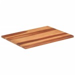 vidaXL Blat de masă, 60x80 cm, 25-27 mm, lemn masiv acacia