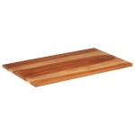 vidaXL Blat de masă, 60x100 cm, 25-27 mm, lemn masiv acacia