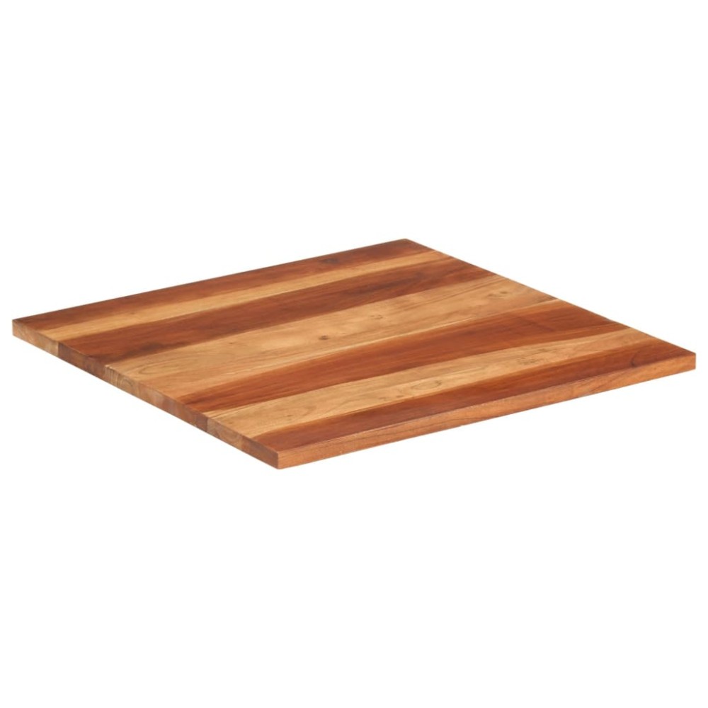 vidaXL Blat de masă, 70x70 cm, 25-27 mm, lemn masiv acacia