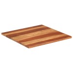 vidaXL Blat de masă, 70x70 cm, 25-27 mm, lemn masiv acacia