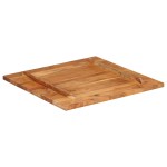 vidaXL Blat de masă, 70x70 cm, 25-27 mm, lemn masiv acacia