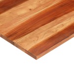vidaXL Blat de masă, 70x70 cm, 25-27 mm, lemn masiv acacia