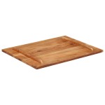 vidaXL Blat de masă, 70x90 cm, 25-27 mm, lemn masiv acacia vidaXL Blat de masă, 70x90 cm, 25-27 mm, lemn masiv acacia