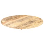 vidaXL Blat de masă, 50 cm, lemn masiv de mango, rotund, 15-16 mm