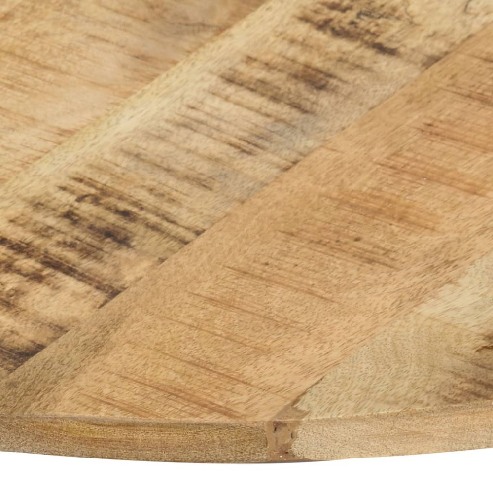 vidaXL Blat de masă, 60 cm, lemn masiv de mango, rotund, 15-16 mm