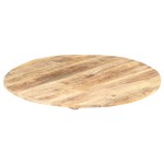 vidaXL Blat de masă, 80 cm, lemn masiv de mango, rotund, 15-16 mm vidaXL Blat de masă, 80 cm, lemn masiv de mango, rotund, 15-16 mm