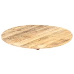 vidaXL Blat de masă, 80 cm, lemn masiv de mango, rotund, 15-16 mm vidaXL Blat de masă, 80 cm, lemn masiv de mango, rotund, 15-16 mm