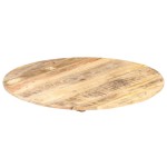 vidaXL Blat de masă, 80 cm, lemn masiv de mango, rotund, 15-16 mm vidaXL Blat de masă, 80 cm, lemn masiv de mango, rotund, 15-16 mm