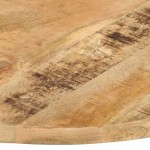 vidaXL Blat de masă, 70 cm, lemn masiv mango, rotund, 25-27 mm