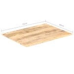 vidaXL Blat de masă, 70x60 cm, lemn masiv mango, 15-16 mm