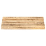 vidaXL Blat de masă, 70x60 cm, lemn masiv mango, 25-27 mm