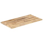 vidaXL Blat de masă, 100x60 cm, lemn masiv mango, 25-27 mm vidaXL Blat de masă, 100x60 cm, lemn masiv mango, 25-27 mm