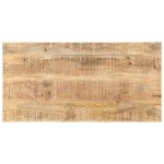 vidaXL Blat de masă, 100x60 cm, lemn masiv mango, 25-27 mm vidaXL Blat de masă, 100x60 cm, lemn masiv mango, 25-27 mm
