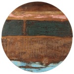 vidaXL Blat de masă rotund, 70 cm, lemn masiv reciclat, 25-27 mm vidaXL Blat de masă rotund, 70 cm, lemn masiv reciclat, 25-27 mm