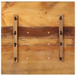 vidaXL Blat de masă pătrat, 60 x 60 cm, lemn masiv reciclat, 15-16 mm