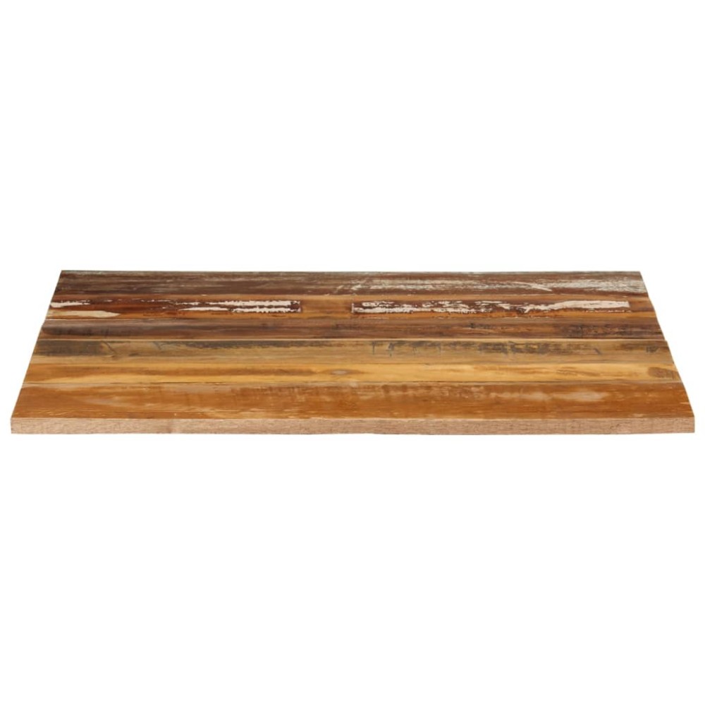 vidaXL Blat de masă pătrat, 70 x 70 cm, lemn masiv reciclat, 15-16 mm