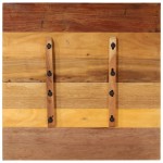vidaXL Blat de masă pătrat, 70 x 70 cm, lemn masiv reciclat, 15-16 mm