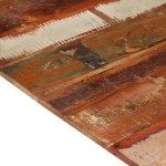 vidaXL Blat de masă pătrat, 80 x 80 cm, lemn masiv reciclat, 15-16 mm