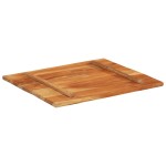 vidaXL Blat masă dreptunghiular 70x80 cm lemn masiv reciclat 25-27 mm vidaXL Blat masă dreptunghiular 70x80 cm lemn masiv reciclat 25-27 mm