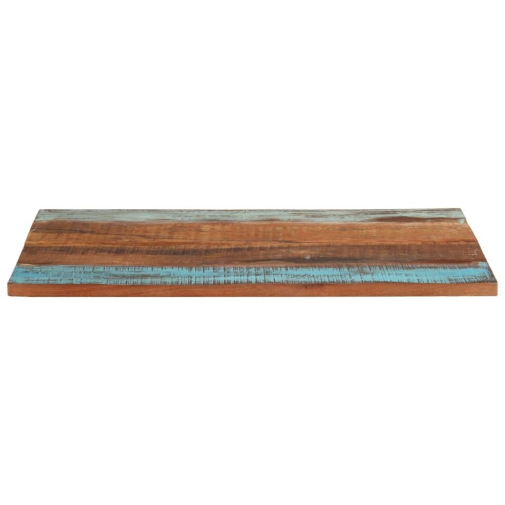 vidaXL Blat masă dreptunghiular 70x90 cm lemn masiv reciclat 25-27 mm