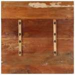 vidaXL Blat de masă pătrat, 80 x 80 cm, lemn masiv reciclat, 25-27 mm