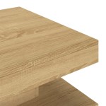 vidaXL Măsuță de cafea, maro deschis, 60x60x35 cm, MDF vidaXL Măsuță de cafea, maro deschis, 60x60x35 cm, MDF