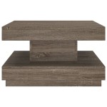 vidaXL Măsuță de cafea, gri, 60x60x35 cm, MDF vidaXL Măsuță de cafea, gri, 60x60x35 cm, MDF