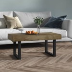 vidaXL Măsuță de cafea, maro închis & negru, 90x45x40 cm, MDF și fier vidaXL Măsuță de cafea, maro închis & negru, 90x45x40 cm, MDF și fier