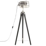 vidaXL Lampă de podea trepied, negru, 97 cm, lemn masiv de mango vidaXL Lampă de podea trepied, negru, 97 cm, lemn masiv de mango