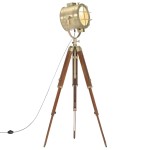 vidaXL Lampă de podea trepied, 165 cm, lemn masiv de mango vidaXL Lampă de podea trepied, 165 cm, lemn masiv de mango