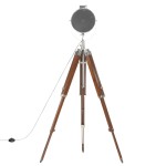 vidaXL Lampă de podea trepied, 165 cm, lemn masiv de mango vidaXL Lampă de podea trepied, 165 cm, lemn masiv de mango