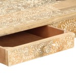 vidaXL Măsuță de cafea, 110 x 50 x 45 cm, lemn de mango vopsit manual vidaXL Măsuță de cafea, 110 x 50 x 45 cm, lemn de mango vopsit manual