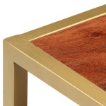 vidaXL Masă de cafea, 90x50x40 cm, lemn masiv de acacia
