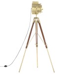 vidaXL Lampă de podea cu trepied, 193 cm, lemn masiv de mango vidaXL Lampă de podea cu trepied, 193 cm, lemn masiv de mango