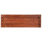 vidaXL Bancă, 110 cm, lemn masiv de acacia