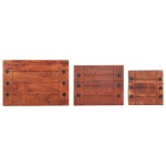 vidaXL Mese suprapuse, 3 buc., lemn masiv de acacia