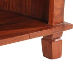 vidaXL Noptieră, 40 x 30 x 50 cm, lemn masiv de acacia