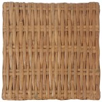 vidaXL Măsuță de cafea, natural, 47 x 47 x 28 cm, ratan vidaXL Măsuță de cafea, natural, 47 x 47 x 28 cm, ratan