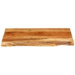 vidaXL Blat lavoar de baie, 80x52x3,8 cm, lemn masiv de acacia