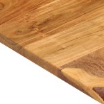 vidaXL Blat lavoar de baie, 100x52x2,5 cm, lemn masiv de acacia