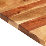 vidaXL Blat lavoar de baie, 100x52x3,8 cm, lemn masiv de acacia