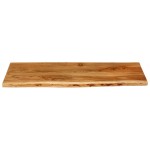 vidaXL Blat lavoar de baie, 114x52x2,5 cm, lemn masiv de acacia
