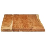 vidaXL Blat lavoar de baie, 114x52x4 cm, lemn masiv de acacia