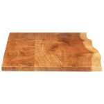 vidaXL Blat lavoar de baie, 140x52x2,5 cm, lemn masiv de acacia