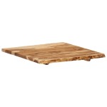 vidaXL Blat de masă, 58x(50-60)x2,5 cm, lemn masiv de acacia