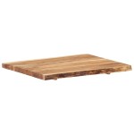 vidaXL Blat de masă, 60x(50-60)x3,8 cm, lemn masiv de acacia