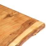 vidaXL Blat de masă, 100x(50-60)x2,5 cm, lemn masiv de acacia vidaXL Blat de masă, 100x(50-60)x2,5 cm, lemn masiv de acacia