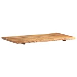 vidaXL Blat de masă, 100x(50-60)x2,5 cm, lemn masiv de acacia vidaXL Blat de masă, 100x(50-60)x2,5 cm, lemn masiv de acacia