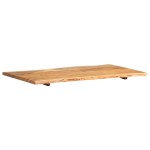 vidaXL Blat de masă, 100x(50-60)x2,5 cm, lemn masiv de acacia vidaXL Blat de masă, 100x(50-60)x2,5 cm, lemn masiv de acacia
