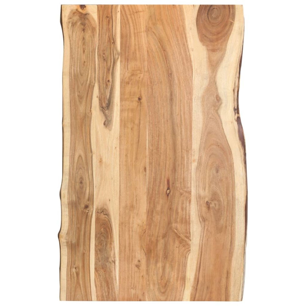 vidaXL Blat de masă, 100x(50-60)x3,8 cm, lemn masiv de acacia